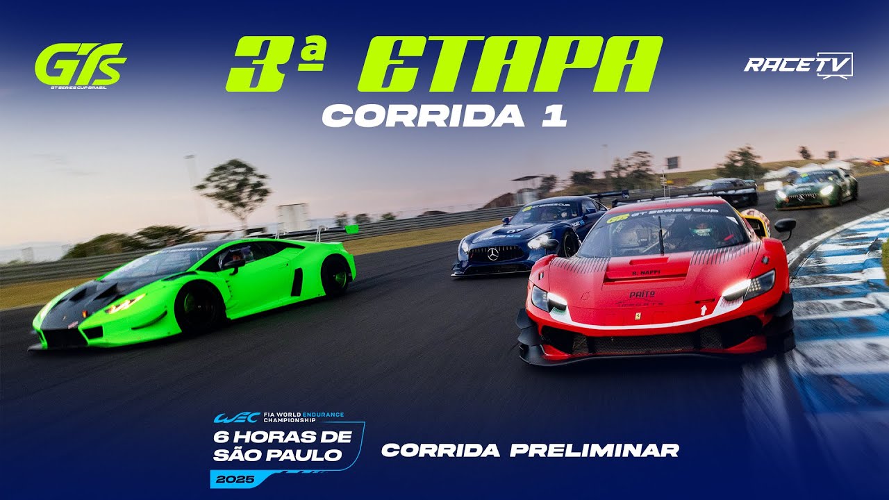 GT SERIES CUP | ETAPA 3 - CORRIDA 1 | Autódromo de Interlagos, Preliminar FIA WEC 6h de SP (12/07)