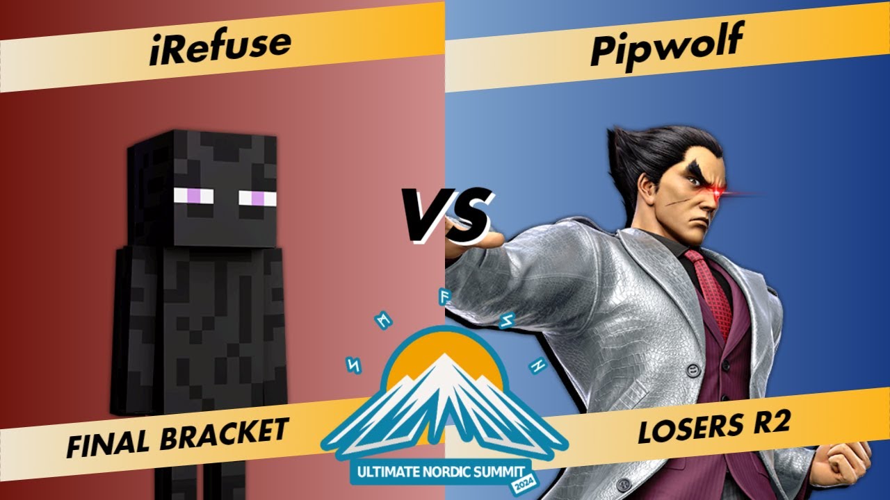 iRefuse (Steve) vs Pipwolf (Kazuya) - Losers R2 - Ultimate Nordic Summit 2024