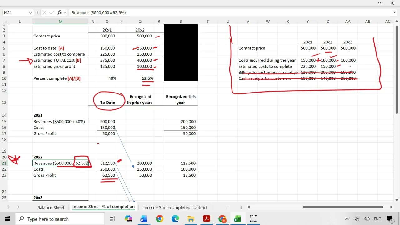 Chapter 6 - Long Term Contracts Part II: Revenue Recognition