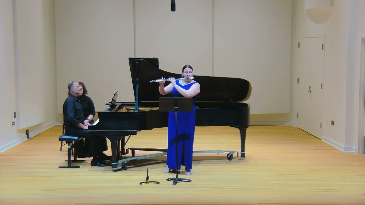 Aubrey Williamson - Samuel Zyman, Sonata No. 1 for Flute and Piano