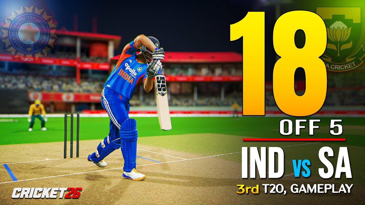 Heart-Stopping Finish! 🥵 IND vs SA 3rd T20 Goes to LAST BALL | Cricket 26