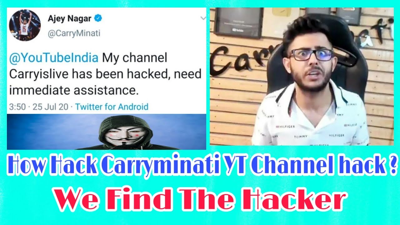 Why Carryminati Channel Hacked & How Hack ? || We Find Carryminati YouTube Channel hacker || Hindi
