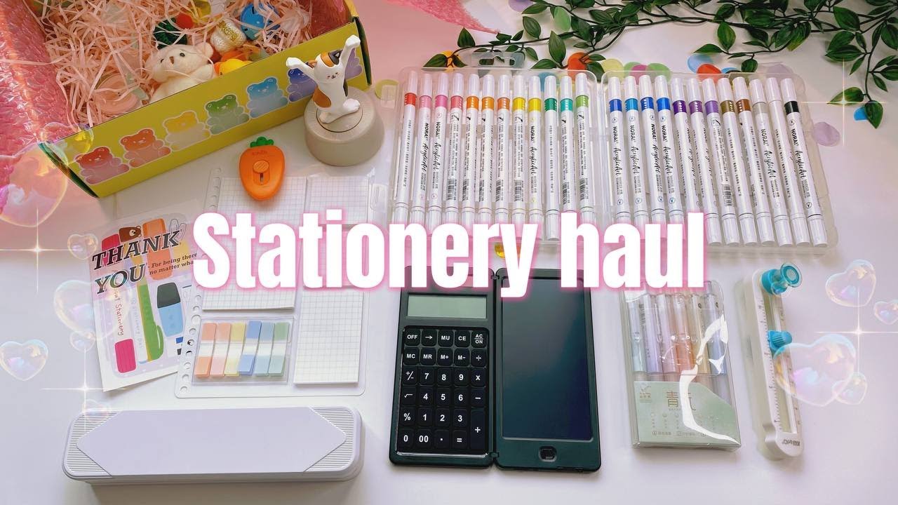 Stationery Haul ft. Stationery Pal 🌺June Sale🛍️