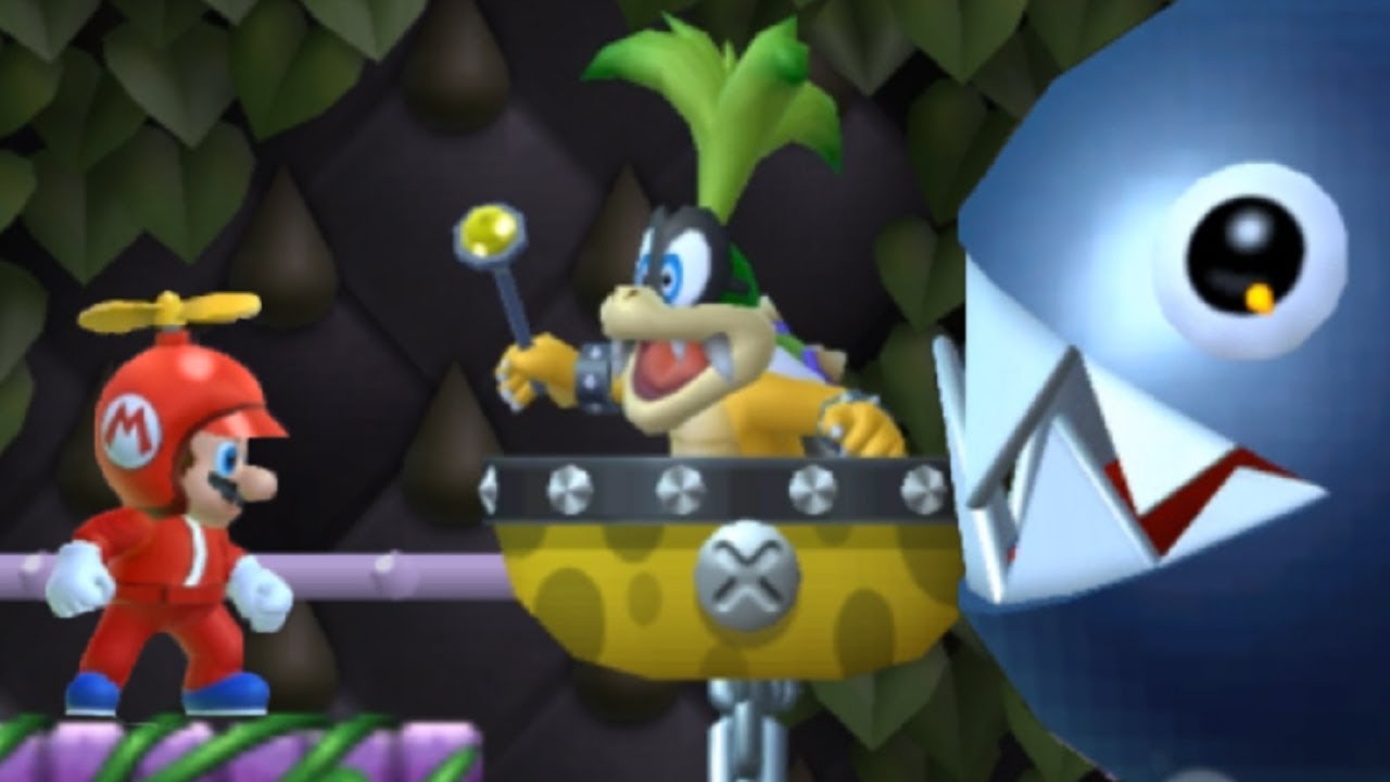 Another Super Mario Bros Wii Walkthrough - Part 5 - World 5