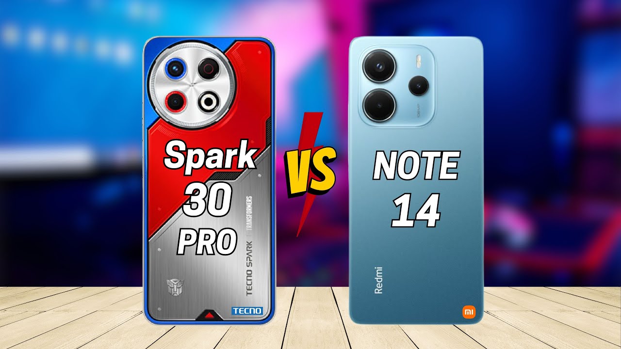 Tecno Spark 30 Pro vs Redmi Note 14 4G