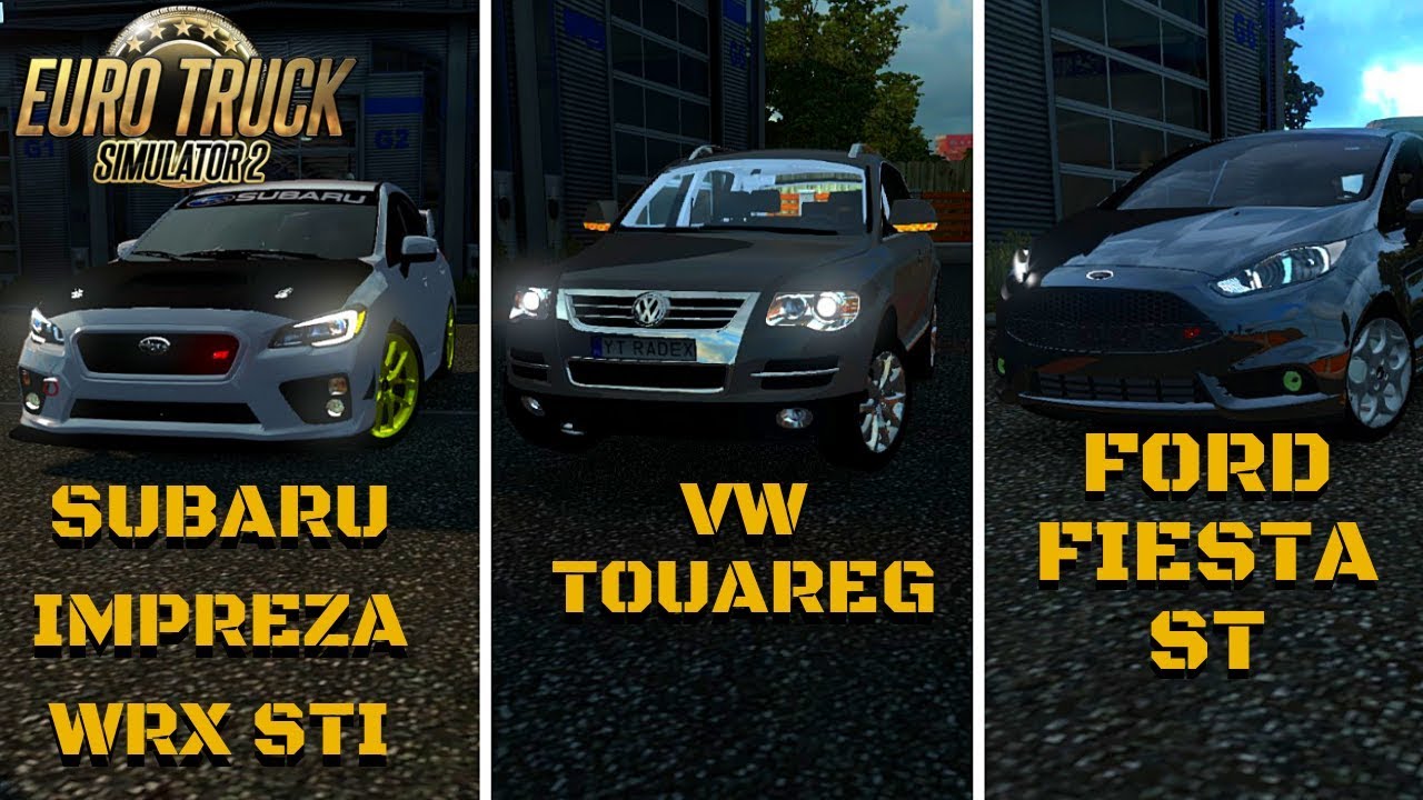 SUBARU IMPREZA WRX STI | VW TOUAREG | FORD FIESTA ST - ETS 2 Mods #13