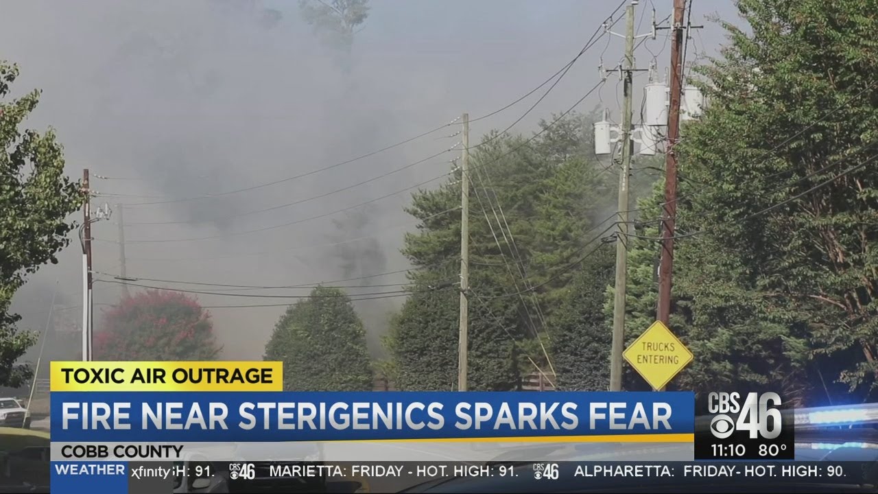 Fire near Sterigenics ignites fear beyond the risk of cancer