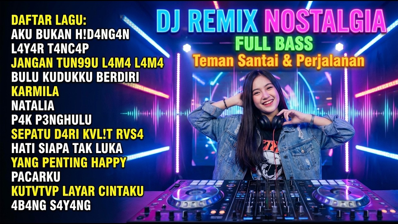 DJ Remix Nostalgia Yang Tak Terlupakan | Lagu Jaman Dulu Tahun 80an-90an | FULL BASS 🔥 Enak Didengar