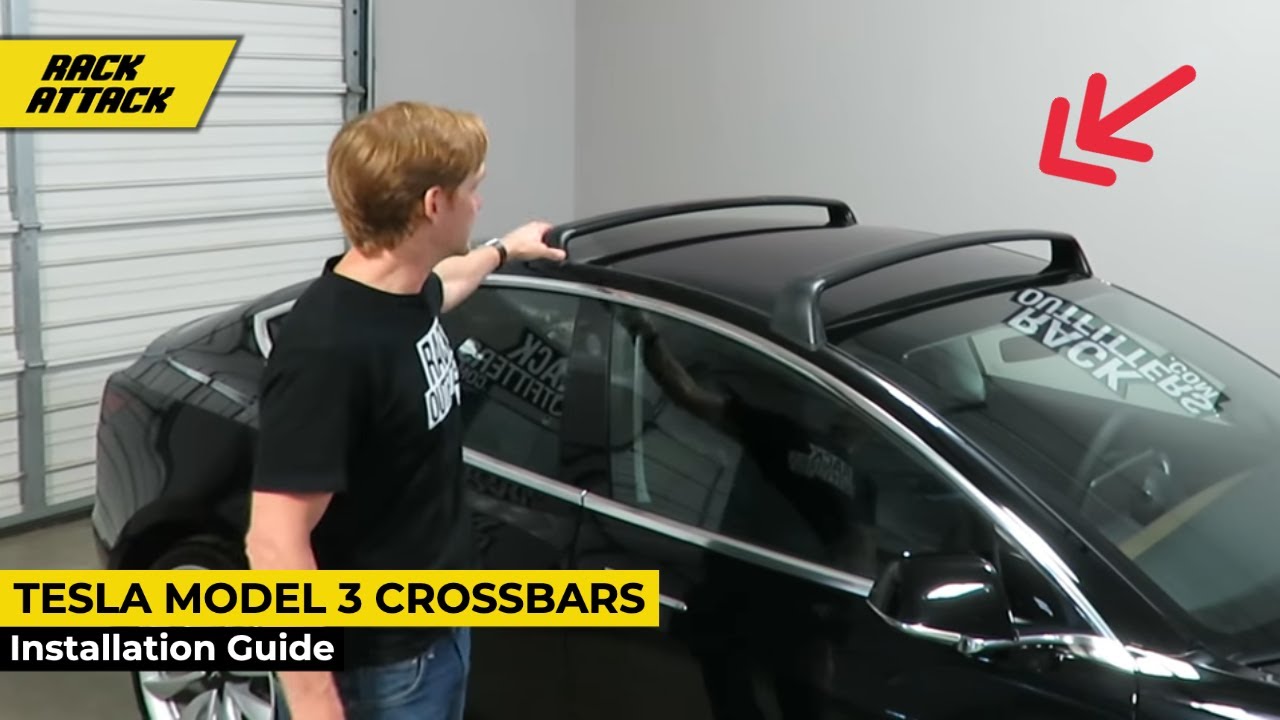 How To Install the Tesla Model 3 Roof Rack Crossbars