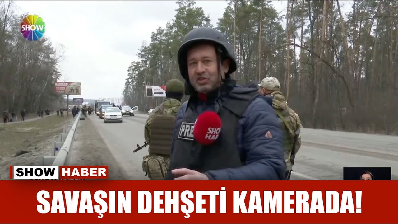 Show Haber ekibi çatışmanın ortasında kaldı!