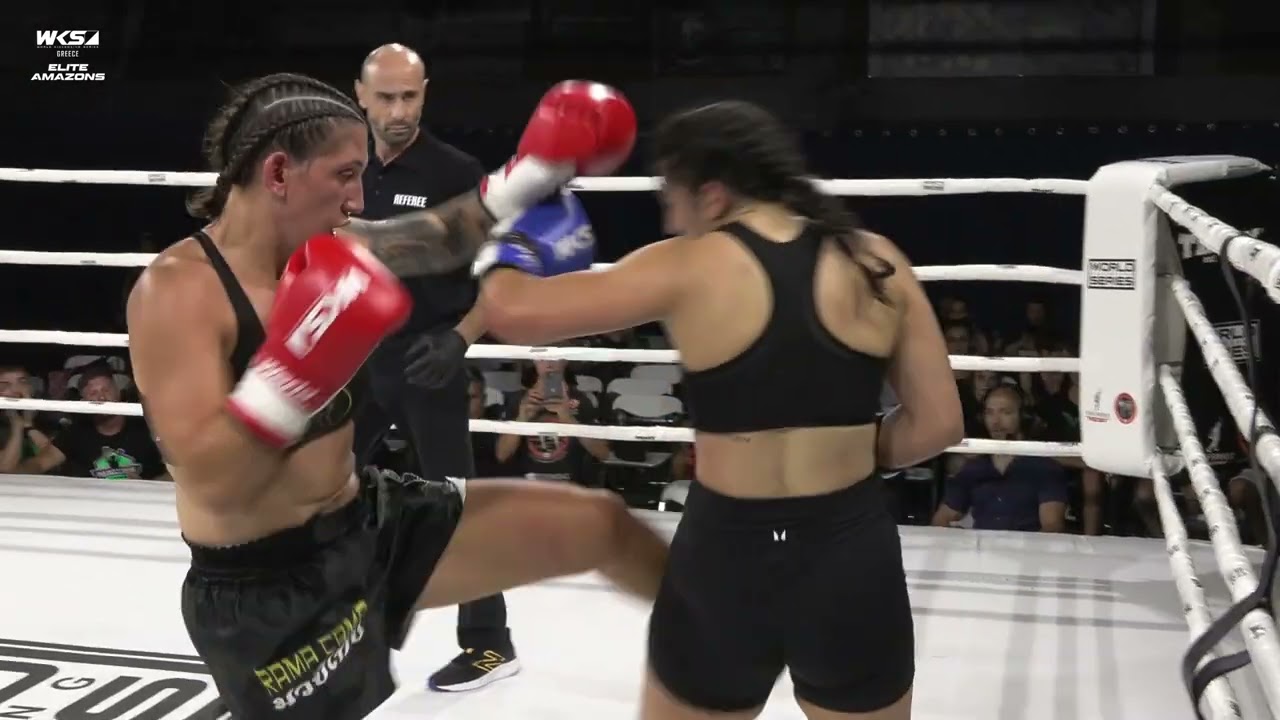Maria Tsiplostefanaki  (Rama Camp) vs Stamatina Bairaktari (Gkikas-Mallios Team) - Wks Title -63kg