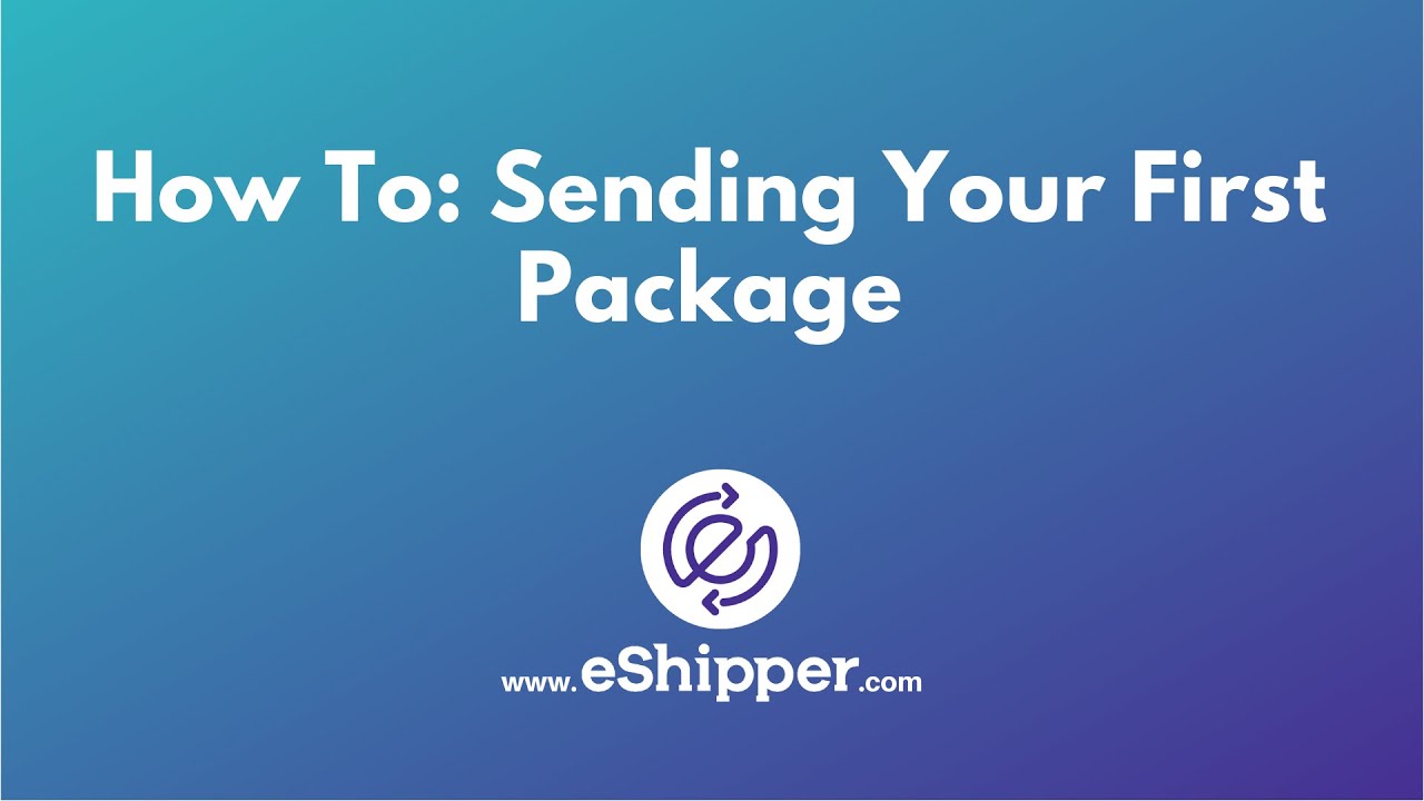 How To: Sending Your First Package