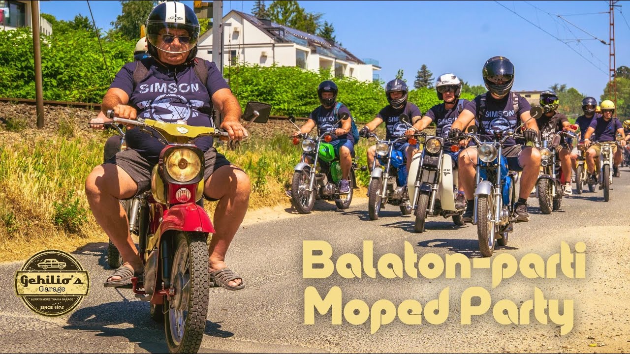 Babetta, Riga, Komár.. ÓCSKAVAS VAGY KINCS? Kismotorok szeretetének napja: BALATON-PARTI MOPED PARTY