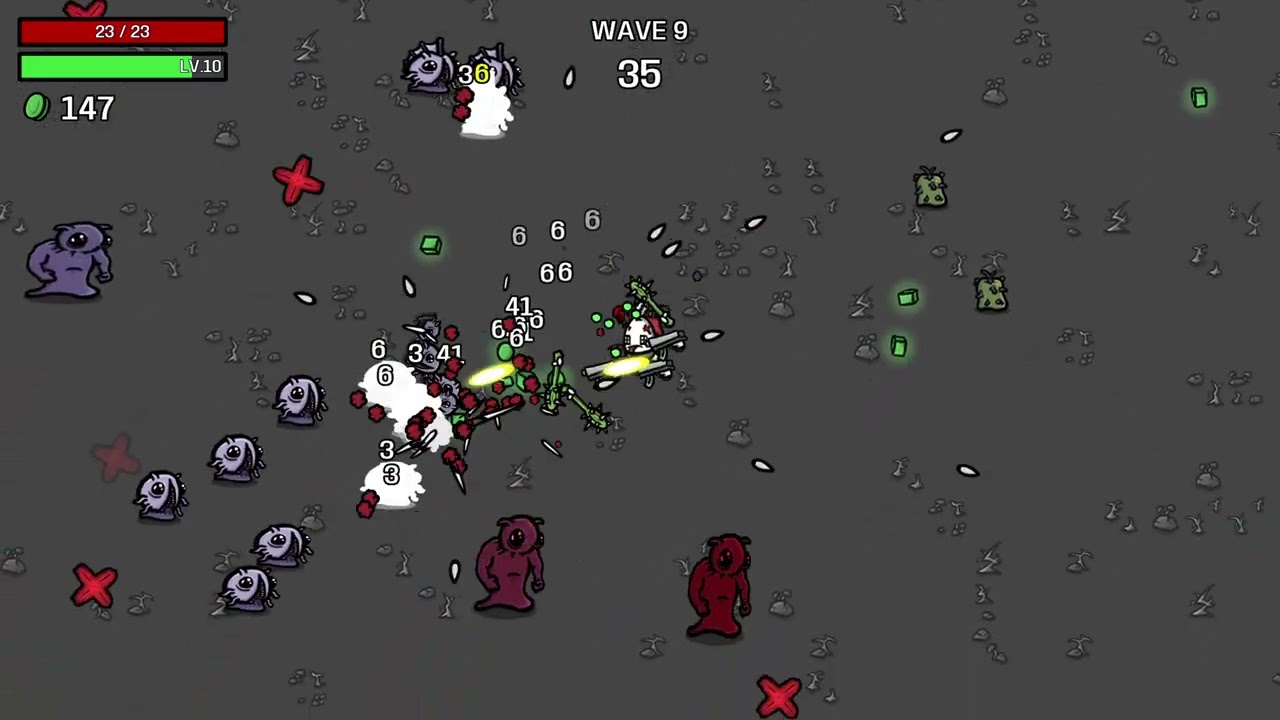 Brotato is a fun Roguelike