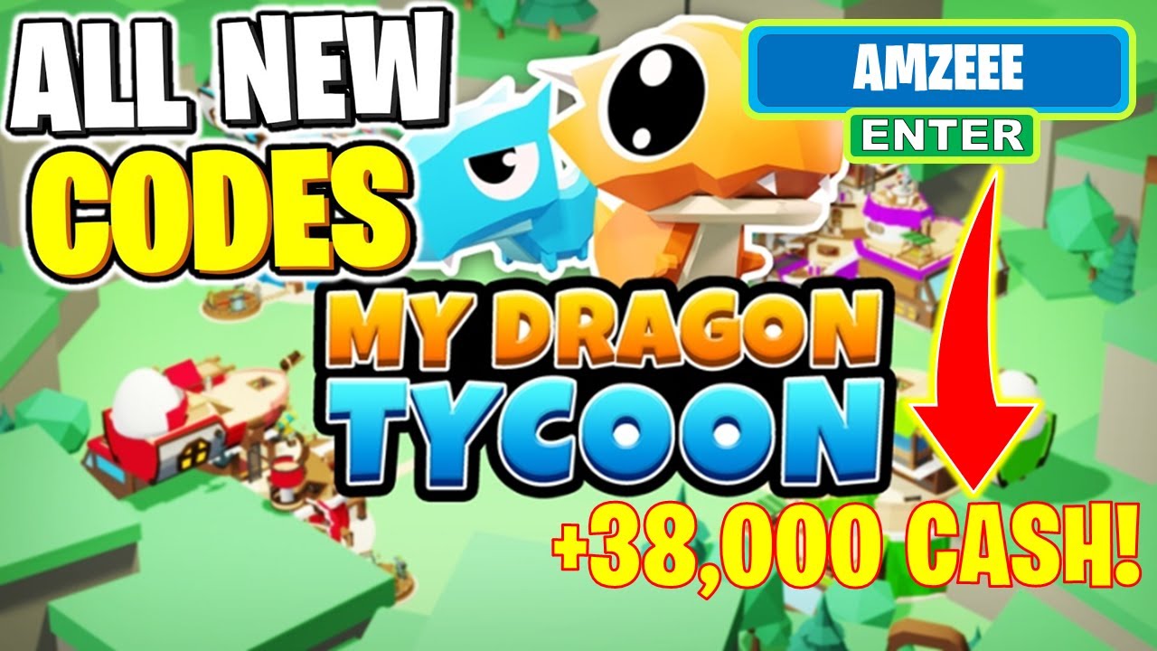 🐲ALL NEW ROBLOX CODES FOR MY DRAGON TYCOON (2021)