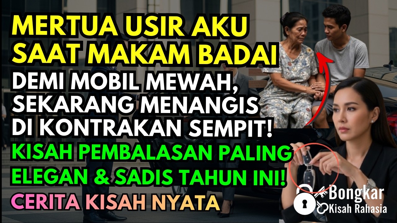 MERTUA TAK TAHU MALU USIR AKU SAAT BADAI DEMI MOBIL MEWAH, SEKARANG DIA MENANGIS DI KONTRAKAN SEMPIT