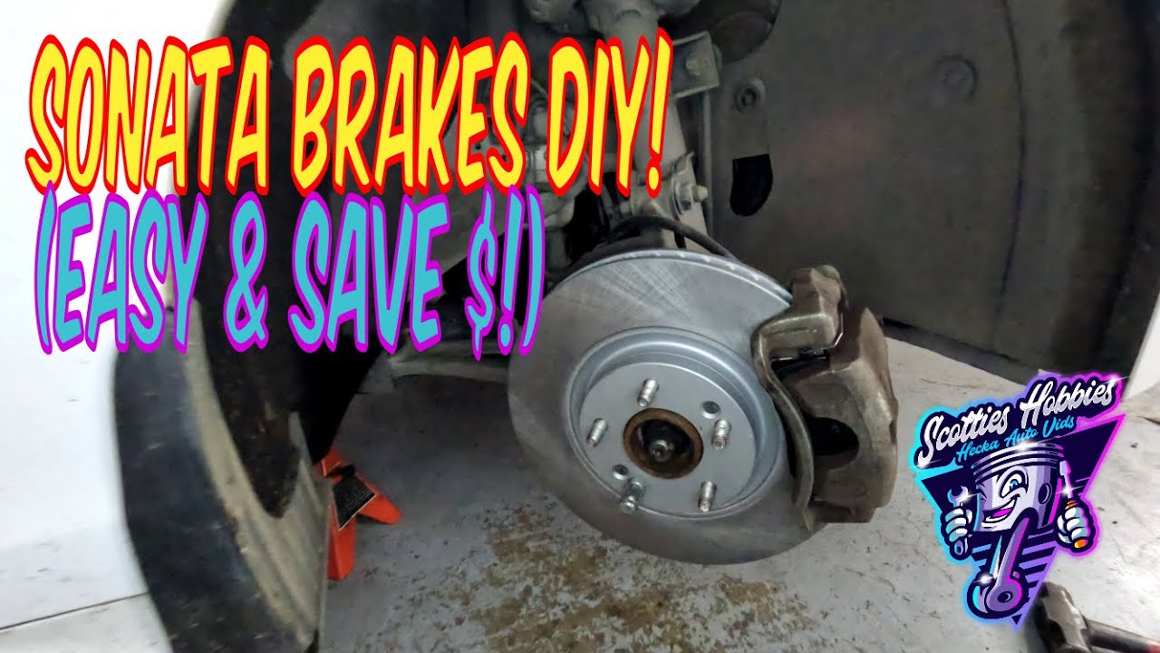 Hyundai Sonata, How to Replace Front Brake Pads & Rotors | DIY Step-by-Step & Torque Specs