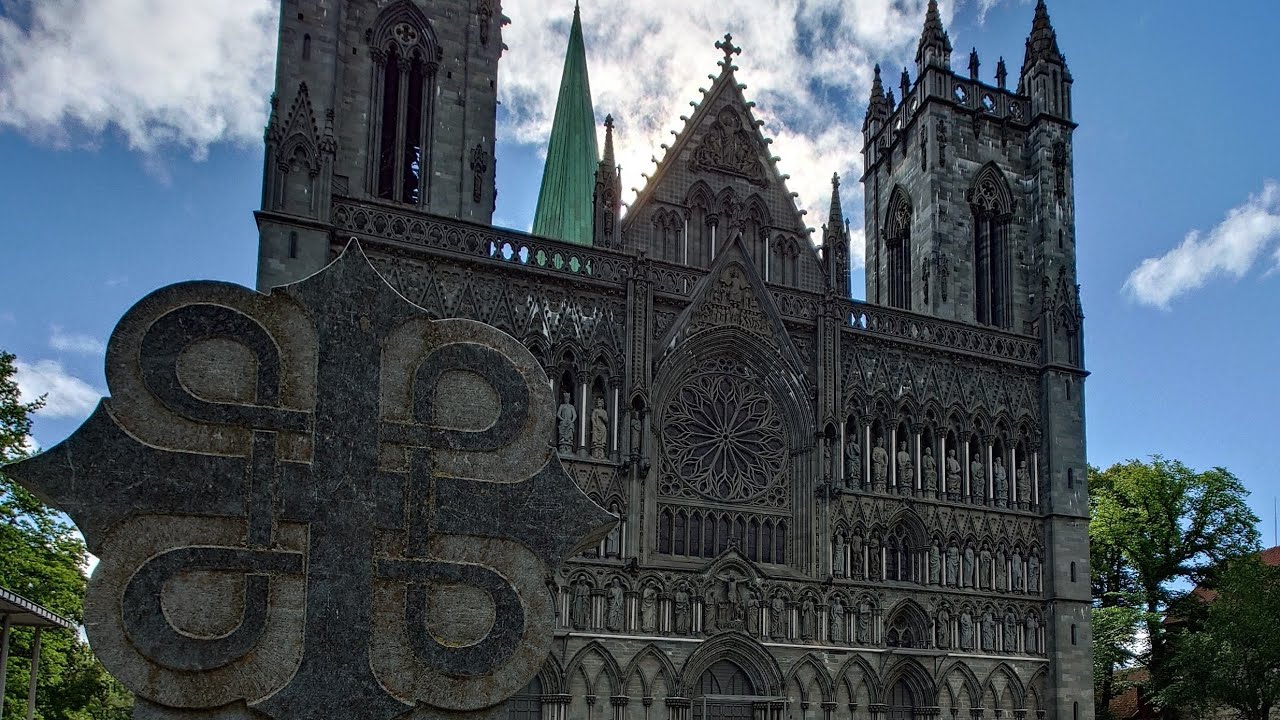 Oslo 👣643km👣 Trondheim/Nidaros Cathedral 2024  #Gudbrandsdalsleden