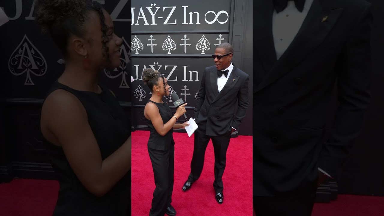 Jay-Z встречается с 16-летним репортером Jazzy спустя годы и откровенно говорит об отцовстве #рэп