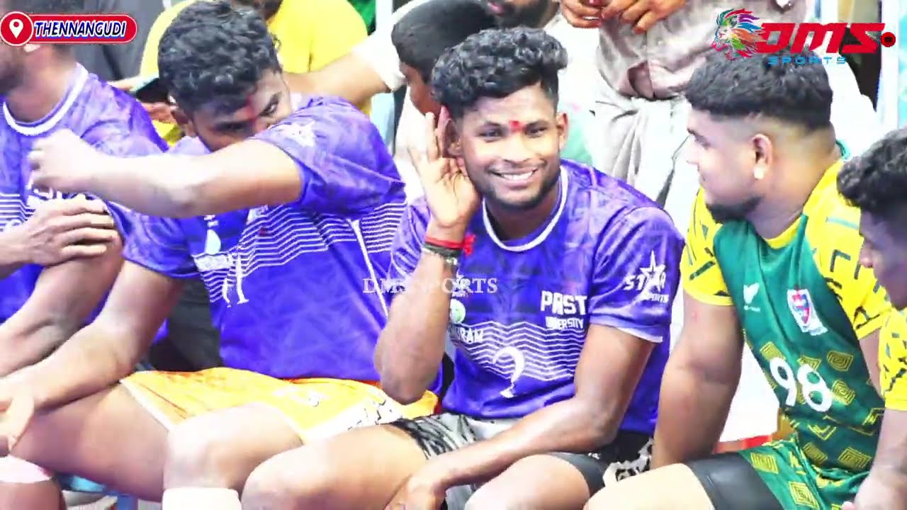 Q.FINAL|Prist University VS Thirukaattupalli|#Thennangudi #Thanjai Dt |Men's| Kabaddi Match - 2025