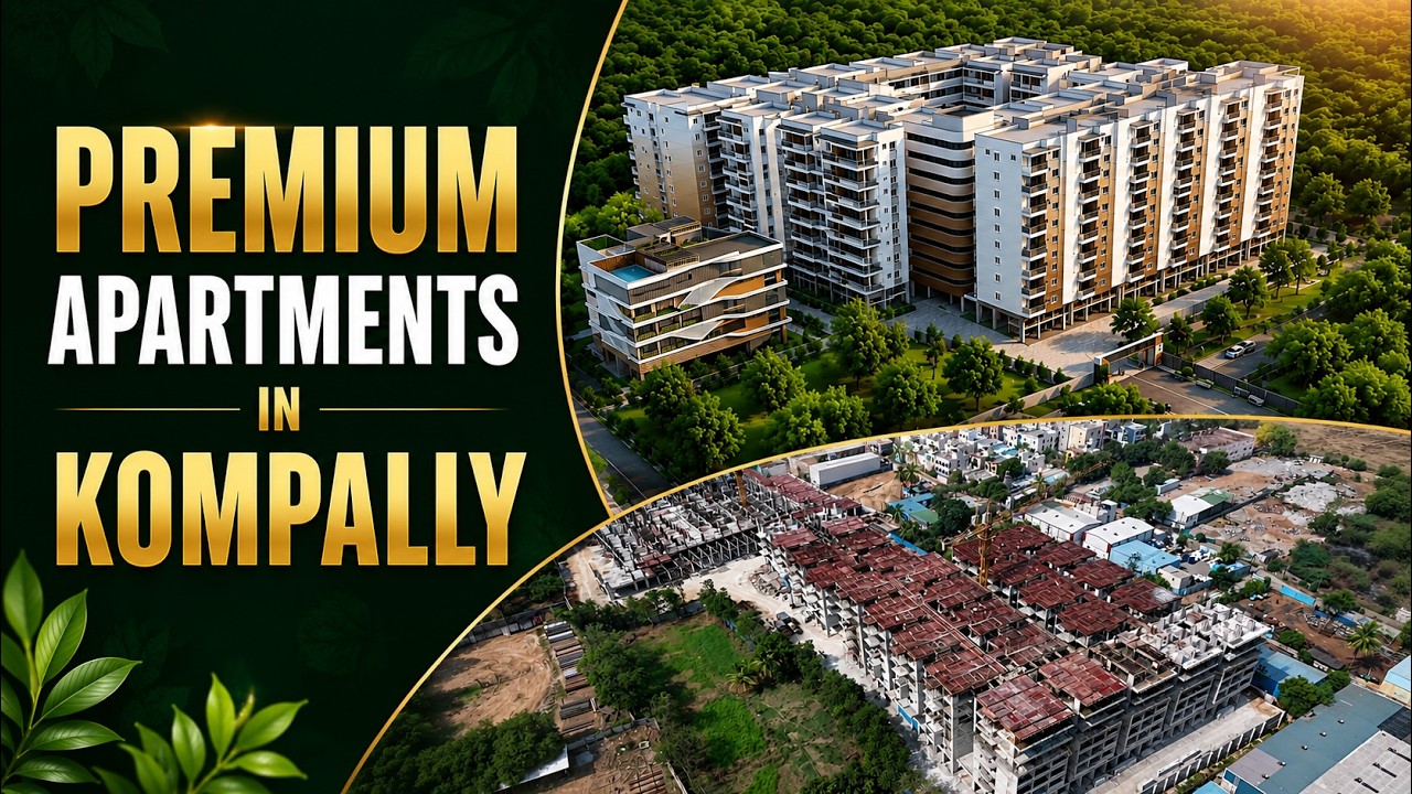 Luxury 2 & 3 BHK Premium Apartments in Kompally | Sunyuga Vantara