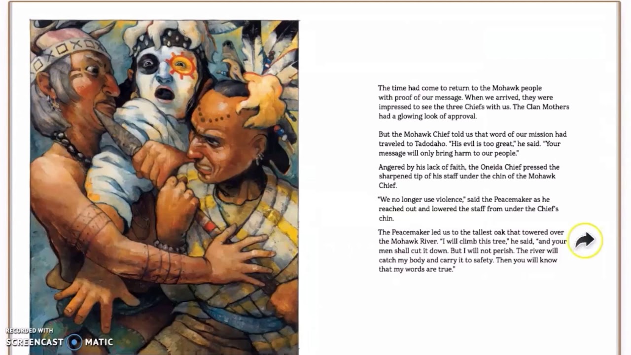 Hiawatha and the PeaceMaker by Robbie Robertson read aloud