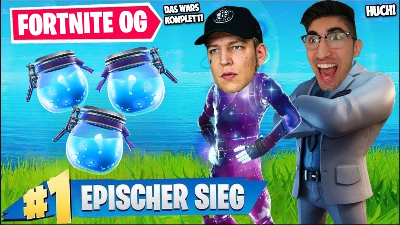 wer FINDET mehr SCHILDTRÄNKE in FORTNITE OG gegen Kontinious! (Fortnite OG Challenge)