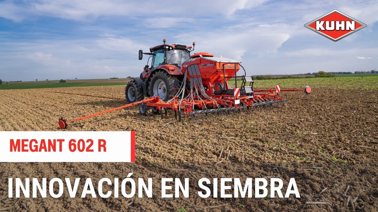 Sembradora KUHN MEGANT 602 R | Innovación en Siembra de Mínimo Laboreo