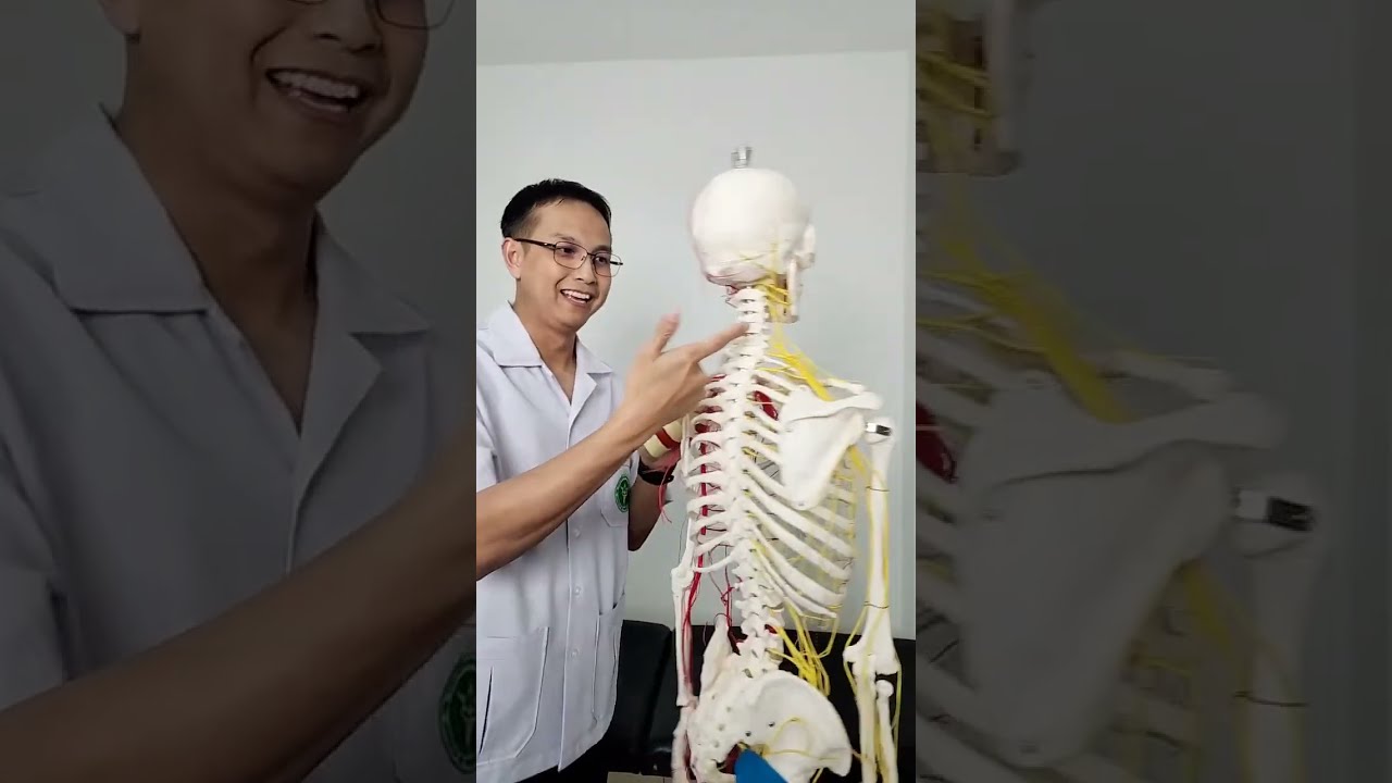 วิธีรักษาอาการปวดคอบ่าไหล่ ชาร้าวลงแขน จากหมอนรองกระดูกต้นคอเสื่อมทับเส้นประสาท