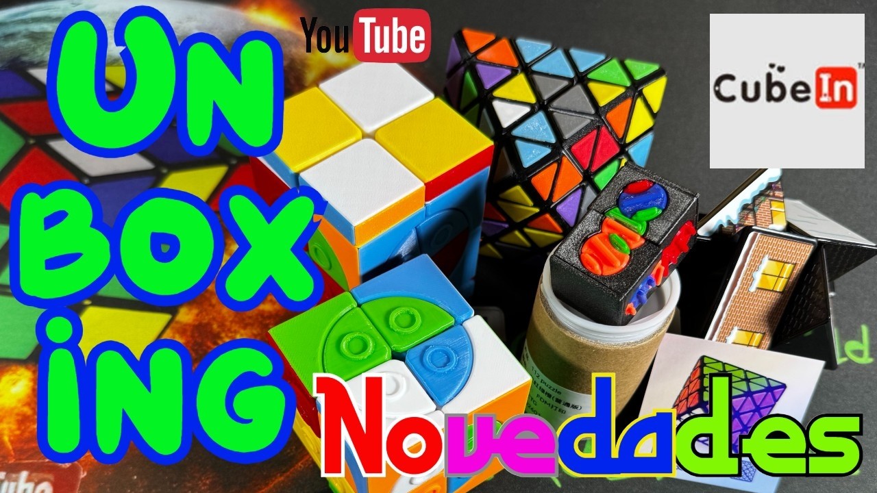 📦 UNBOXING 👉CubeIn👈 DE NOVEDADES FACILILLAS | @RUBIKworld 