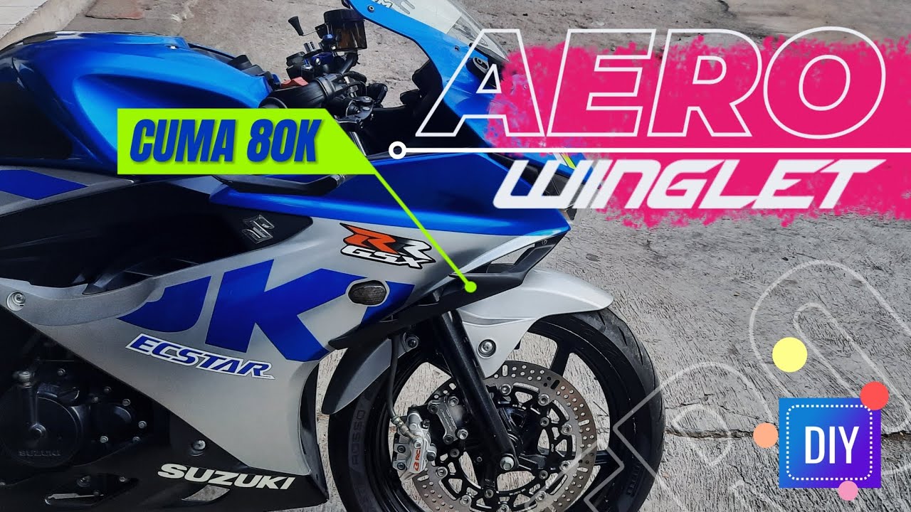MODIF LAGI😁 WINGLET MURAH TAPI GAK LEBAY‼️ DIY-AERO FAIRING