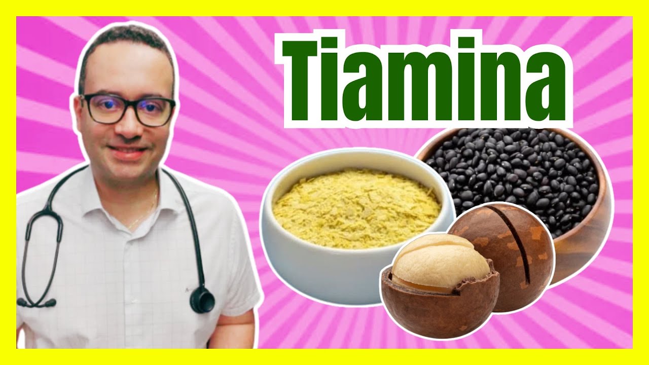 5 alimentos RICOS em TIAMINA para melhorar a fraqueza muscular [Vitamina B1]