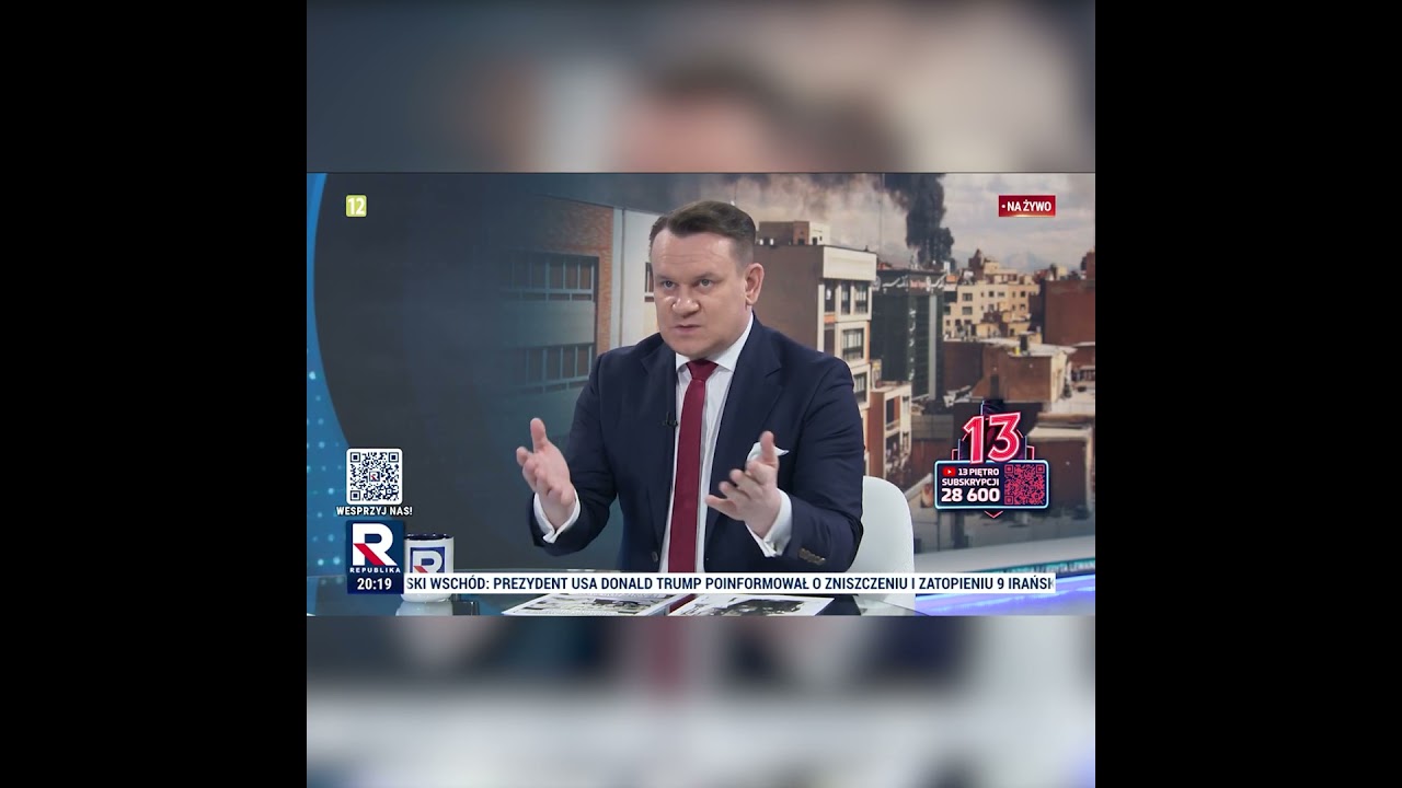 Tarczyński: w ostatnich 24 godzinach Iran zaatakował 15 państw