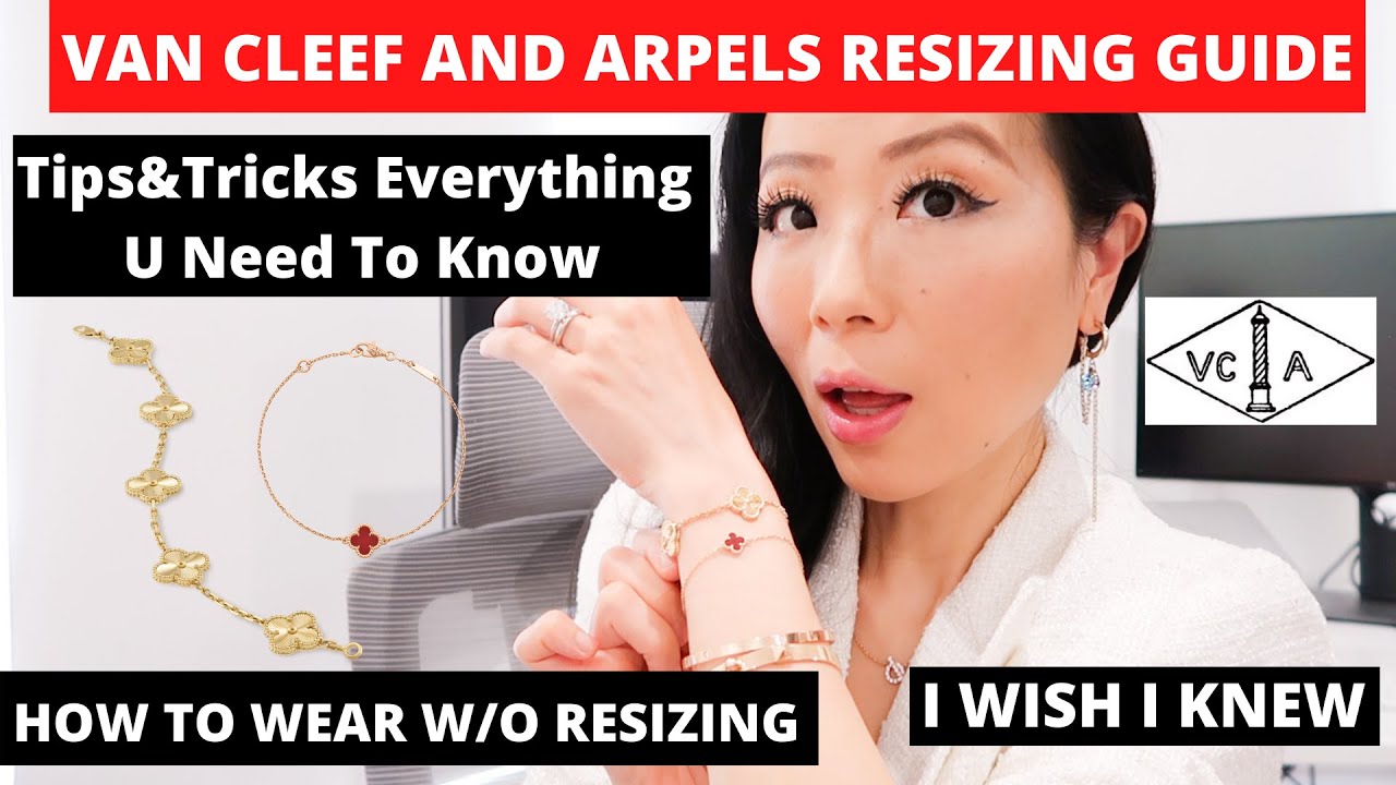 РУКОВОДСТВО ПО ИЗМЕНЕНИЮ РАЗМЕРА VAN CLEEF AND ARPELS | ИЗМЕНЕНИЕ РАЗМЕРА VCA | Всё, что вам нужн...