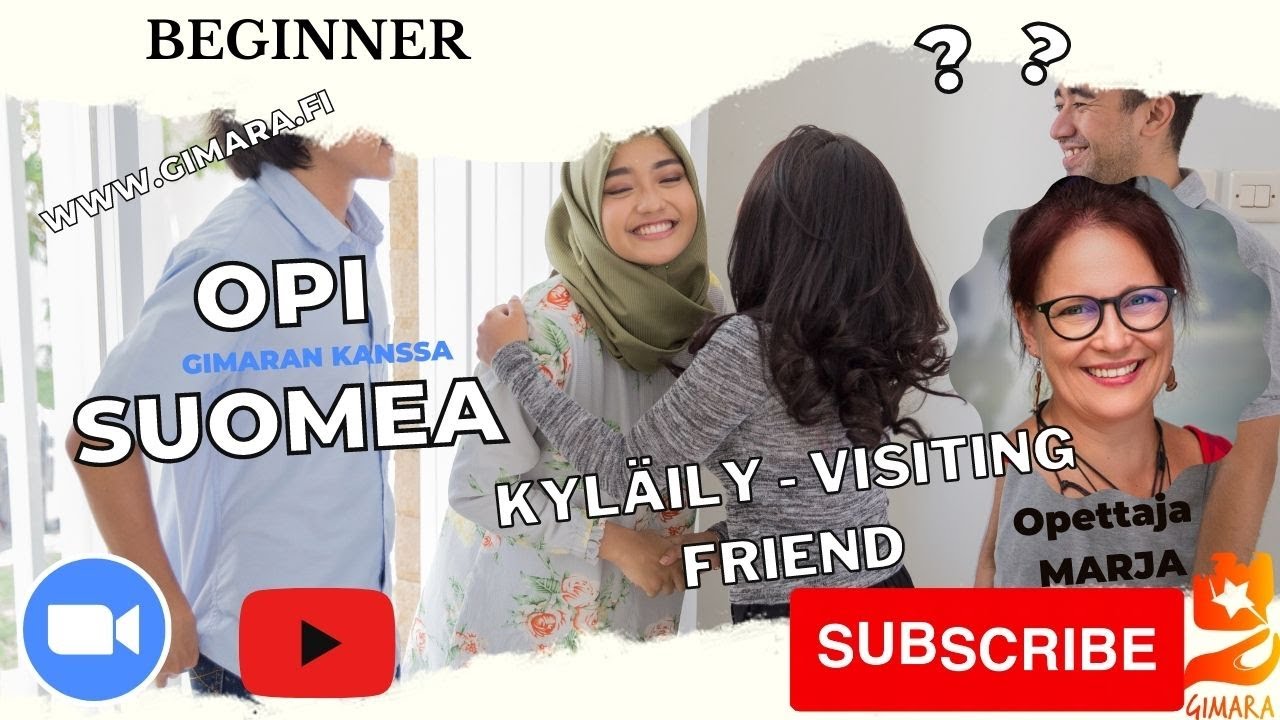 Opi suomea! Käydään kylässä! (Beginner LIVESTREAM)