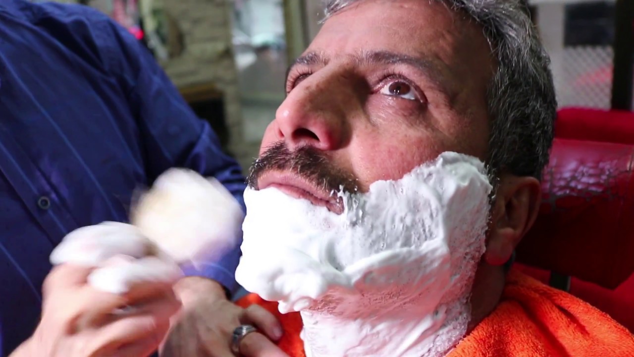 ASMR Turkish Barber Beard Shave 1 (Bonus Short Massage)