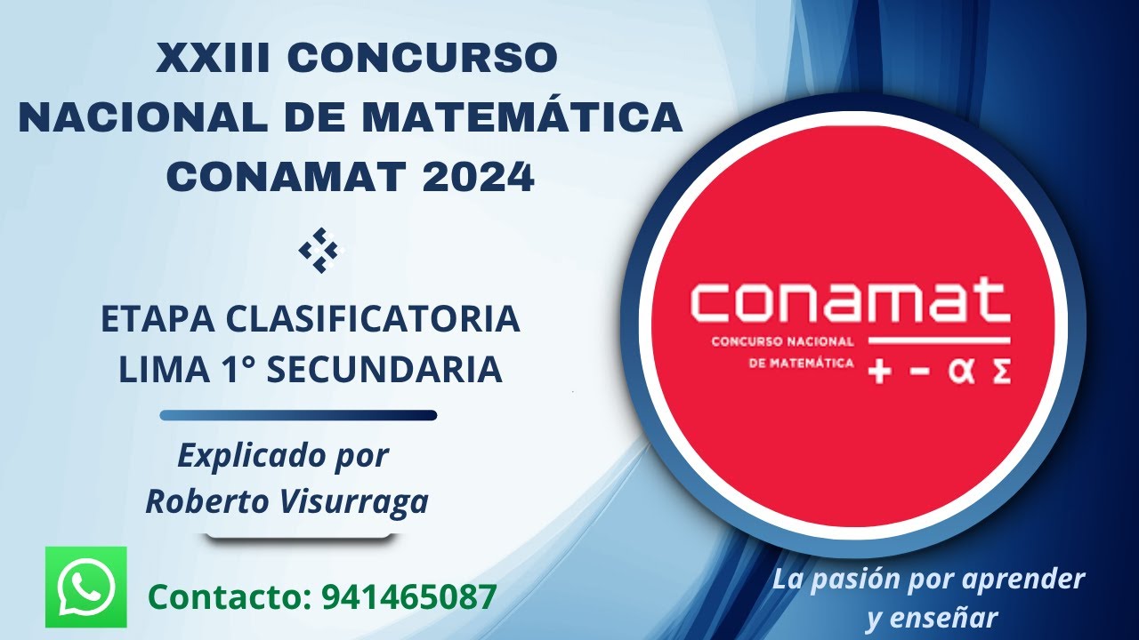 CONAMAT 2024 CLA LIMA 1S