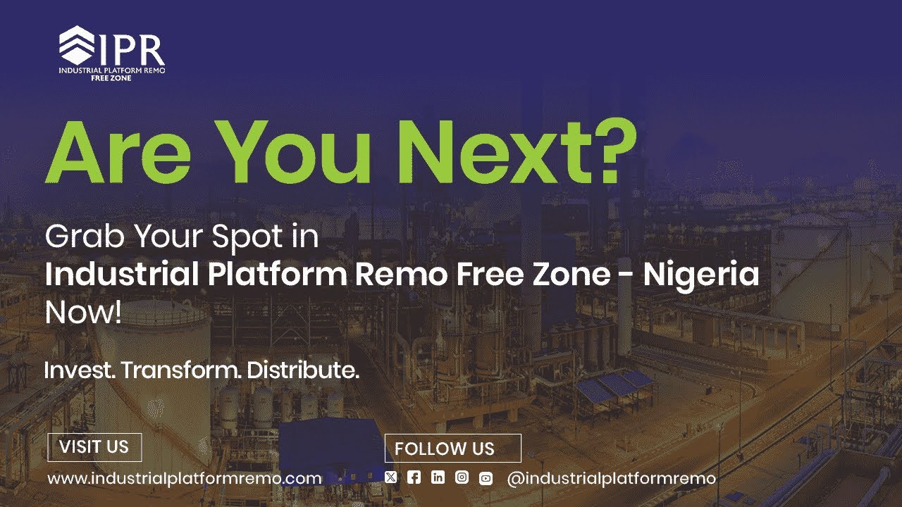 Industrial Platform Remo Free Zone -  Grab your spot now!