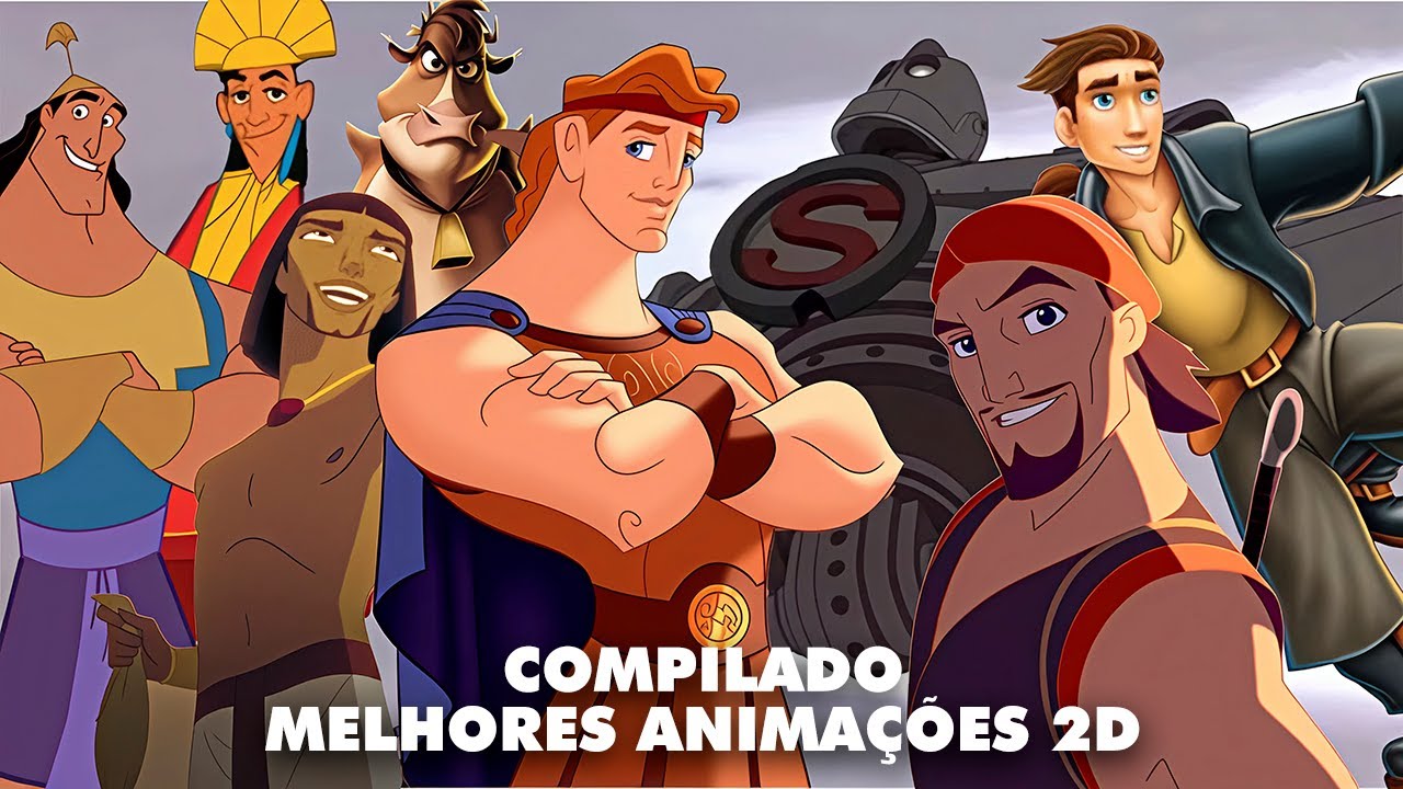 MARATONA ANIMAÇÕES 2D | Melhores Momentos de Desenhos Clássicos e Nostálgicos