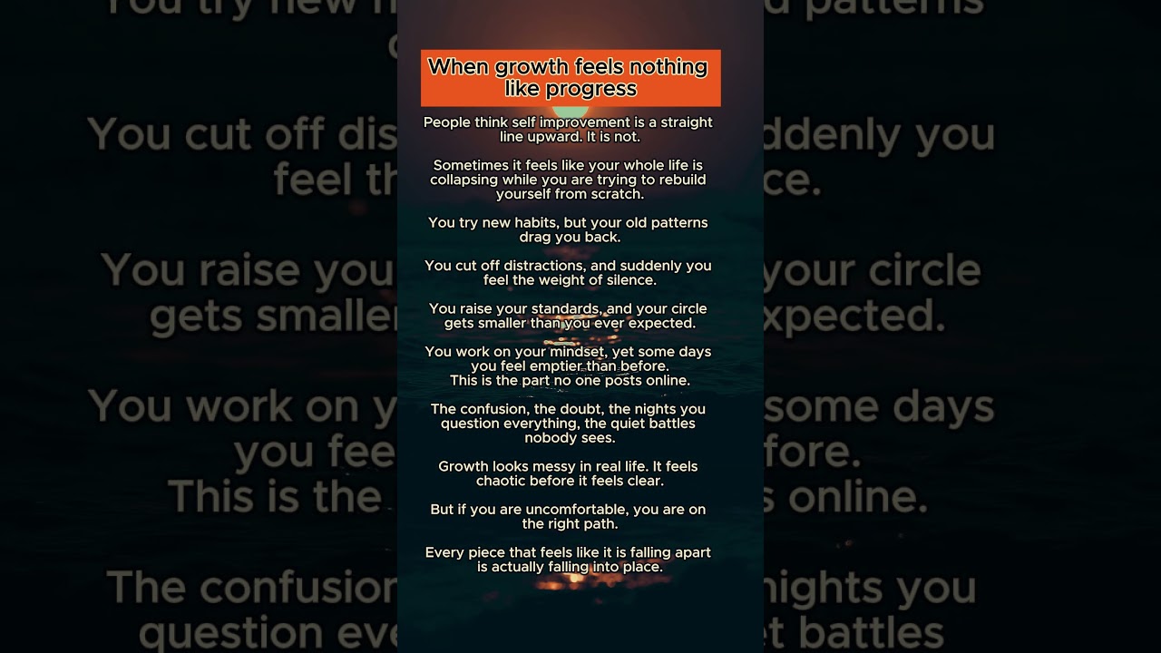 The Part of Self Improvement That Feels Like Falling Apart