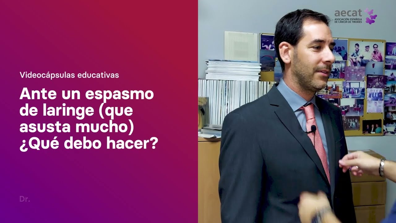 Ante un espasmo de laringe (que asusta mucho) ¿Qué debo hacer?