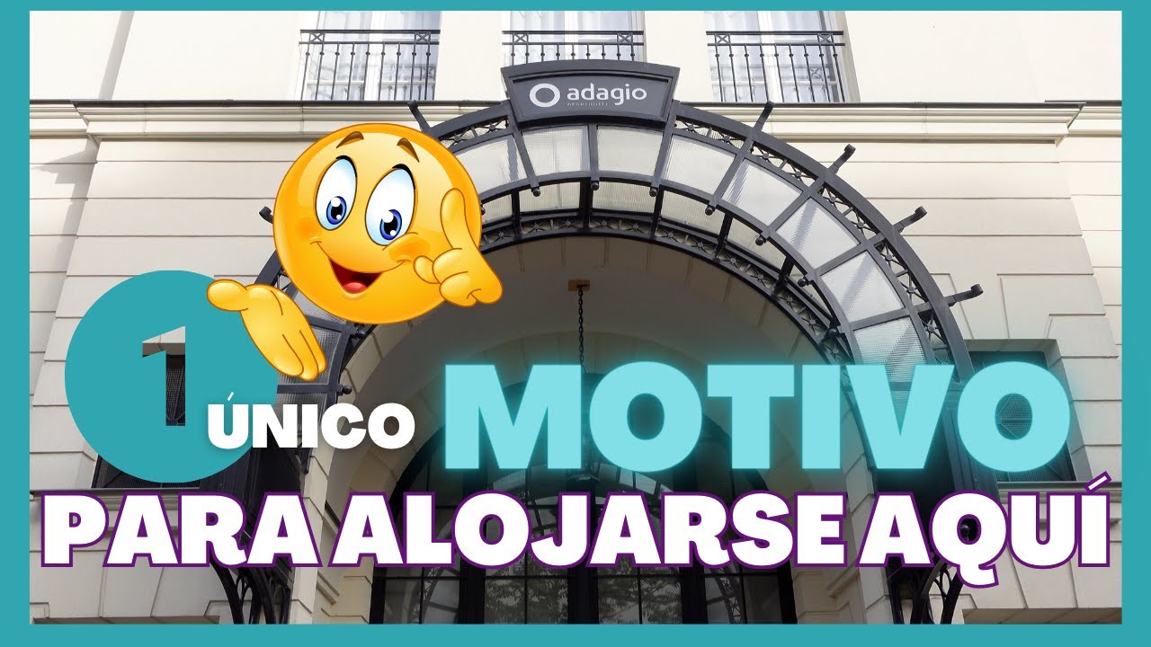 🛎️🍷Así es el Aparthotel Adagio Serris 🤫 Te cuento el único motivo por el cual nos alojamos aquí