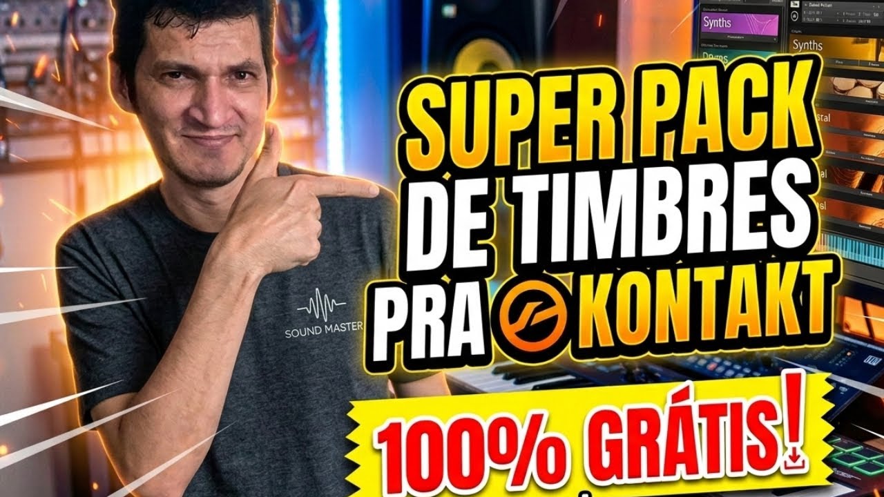 Timbres pra Kontakt (31 grátis)  (senha na descrição)