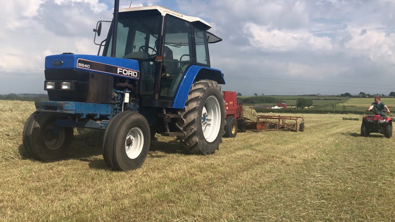 Ford 5640 New Holland 377 Dumbretton Farm Annan