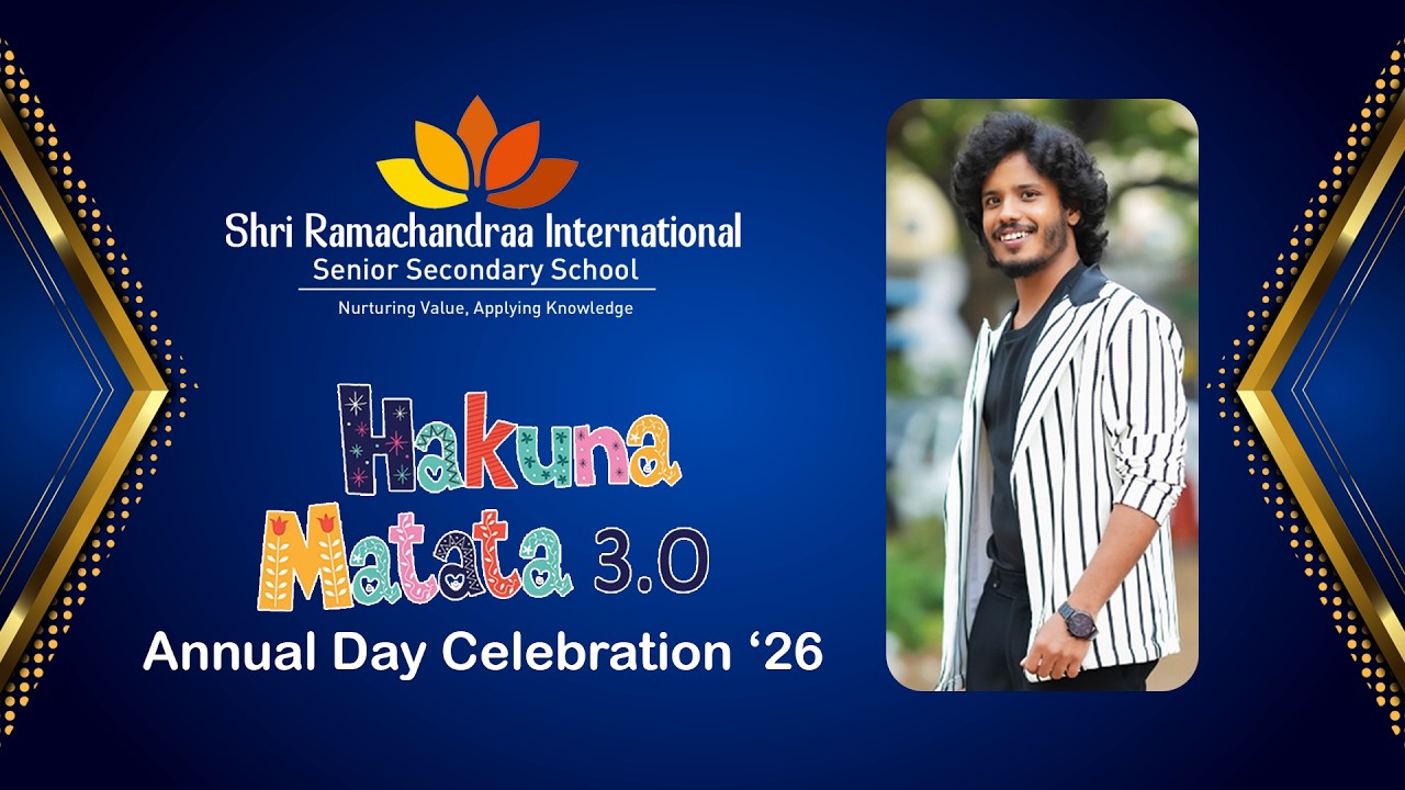 Chief Guest Muthukumaran’s Powerful Speech at SRISS Annual Day | Hakuna Matata 3.0 | Inspiring  One