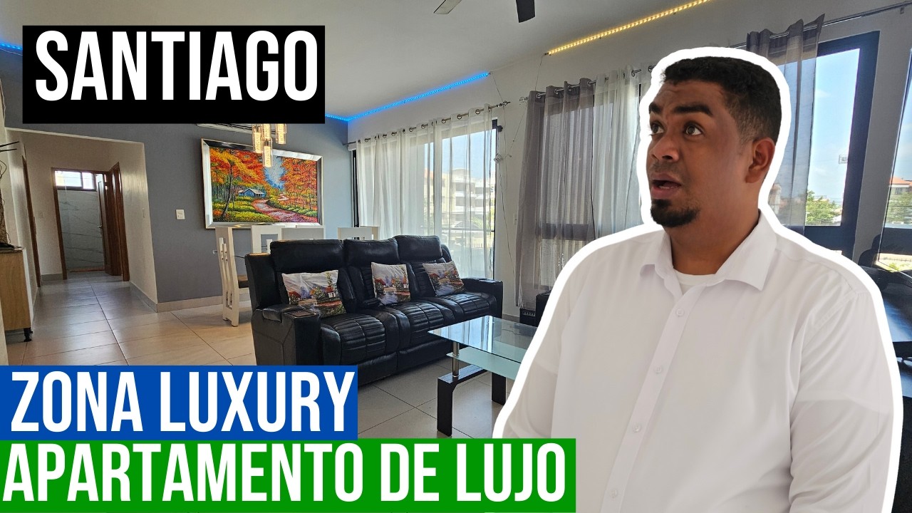 APARTAMENTO 🏡 | SANTIAGO | CIUDAD CORAZON ✅ | EL CIBAO | TORRE MODERNA | AMPLIO ESPACIO ✨ |  LUJO