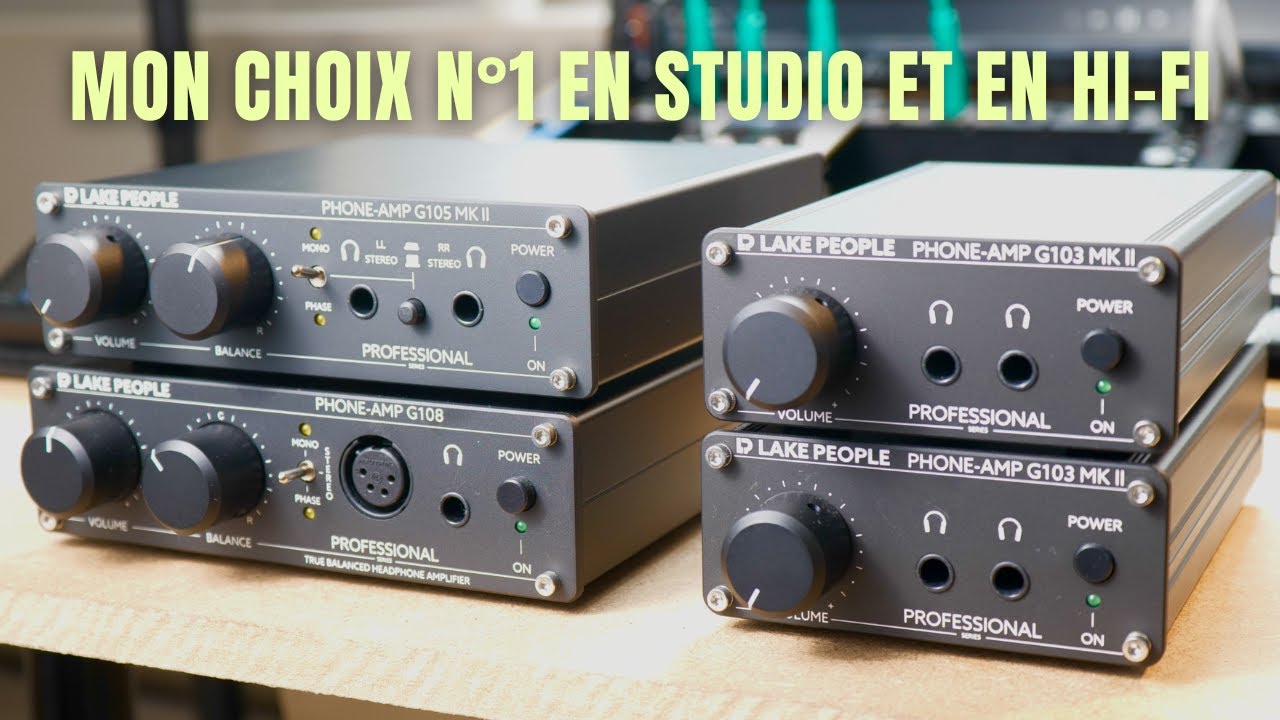 Amplis-Casques Lake People & Violectric + ANNONCE