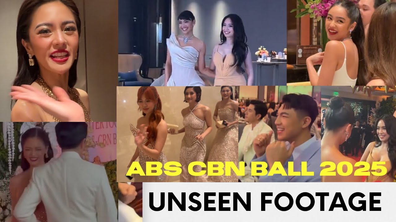 UNSEEN FOOTAGE AFTER THE ABS-CBN BALL 2025