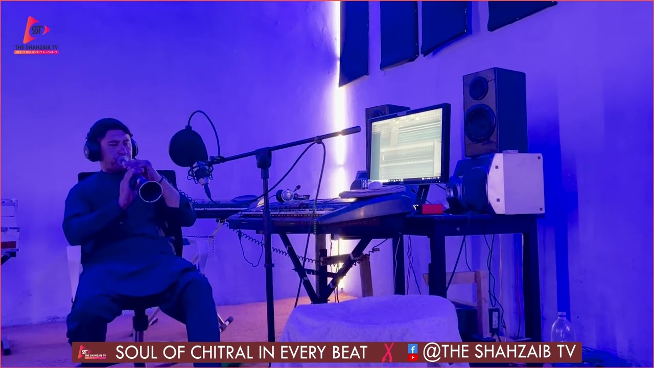 Awa baghatm tu asus - Shafiq ustaz flute  - Chitrali flute saaz - The Shahazaib Tv