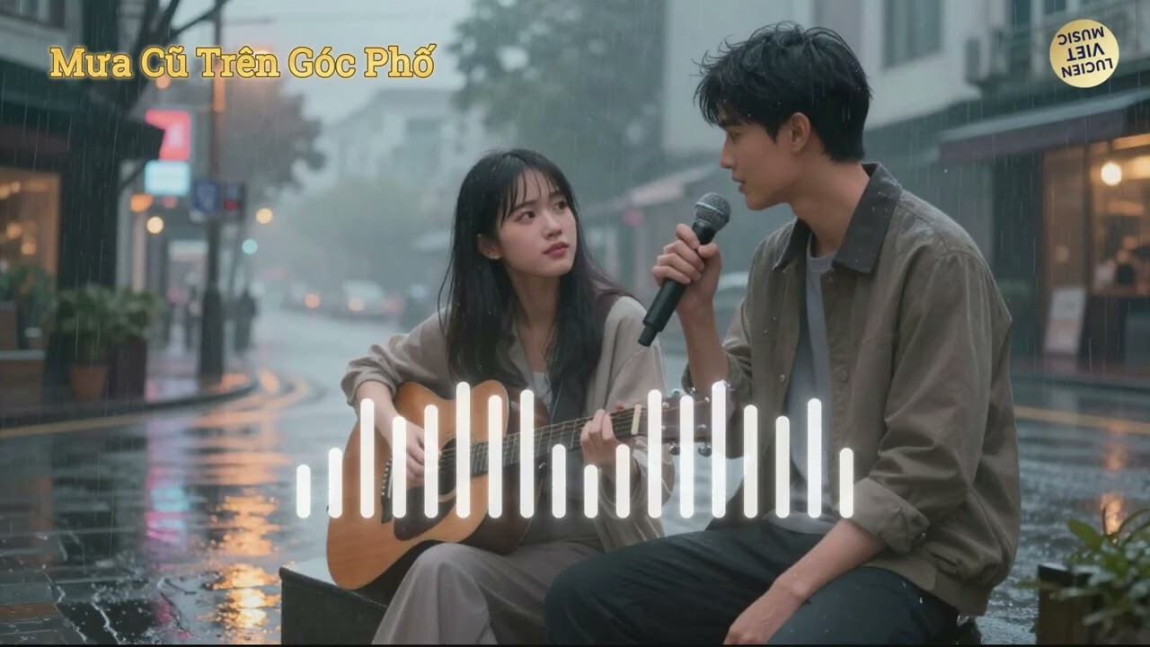 Mưa Cũ Trên Góc Phố - Giọng Nam & Nữ #vietmusic #ai Lucien Viet Music